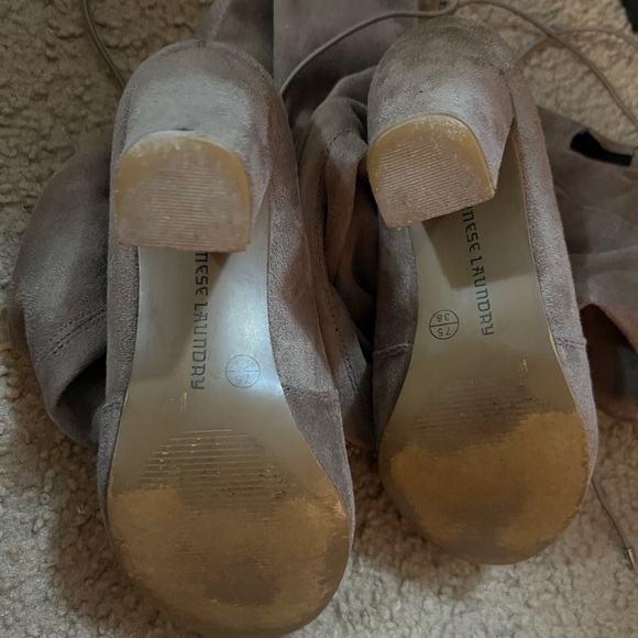 Chinesse laundry over the knees suede boots - Picture 6 of 6